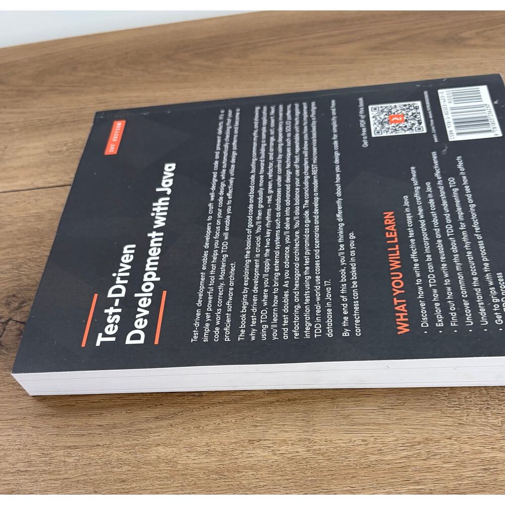Test-Driven Development with Java by Alan Mellor Packt 1st Ed - Picture 3 of 5